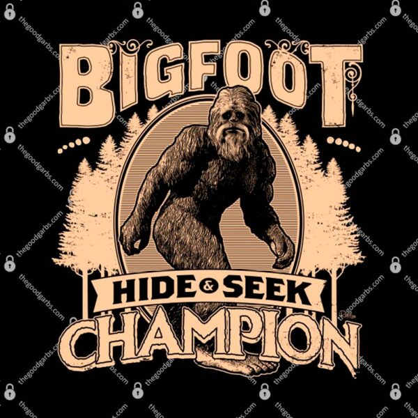 Bigfoot Hide & Seek Champion T-Shirt