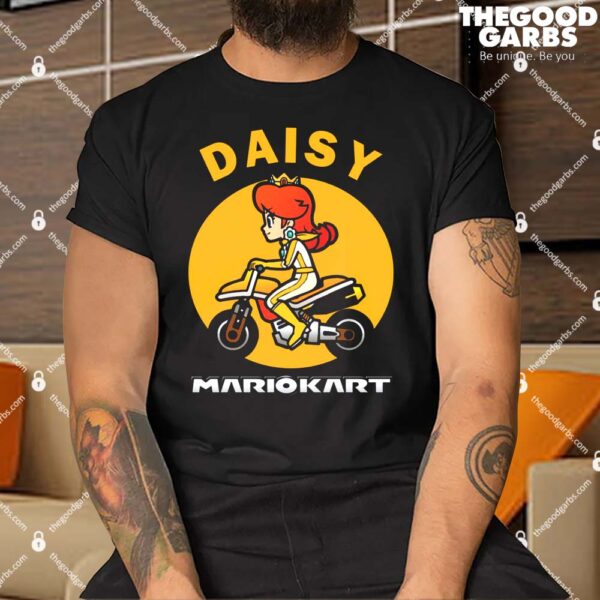 Daisy Mario Kart Motorcycle Shirt