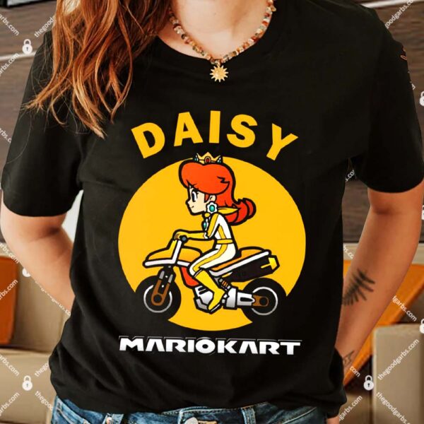 Daisy Mario Kart Motorcycle Shirts