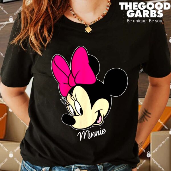 Disney Mickey And Friends Minnie Mouse Big Face Shirt