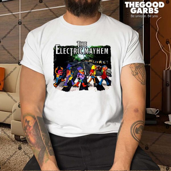 Disney Muppets Abbey Road Dr Teeth and The Electric Mayhem Shirt