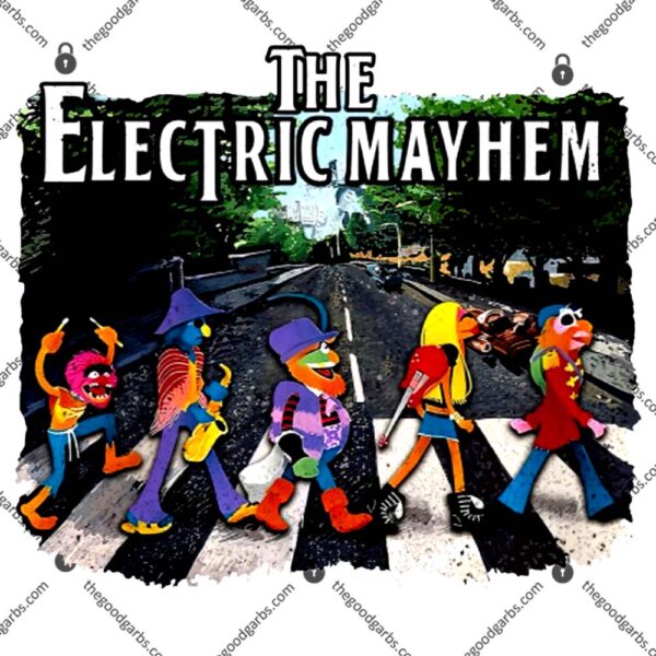 Disney Muppets Abbey Road Dr Teeth and The Electric Mayhem T-Shirt