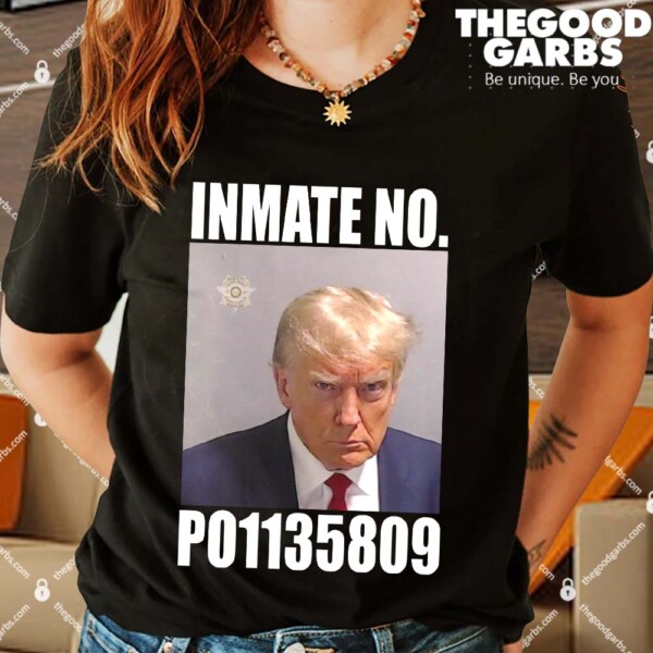 Donald Trump Inmate Number Mugshot Shirts