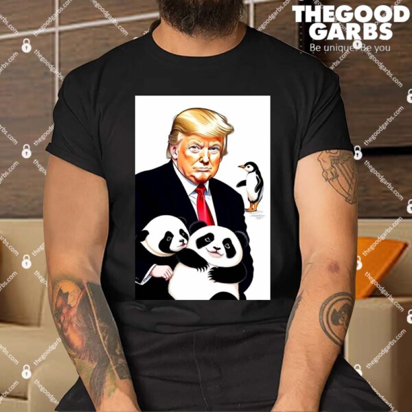 Donald Trump Pandas Penguin Shirt