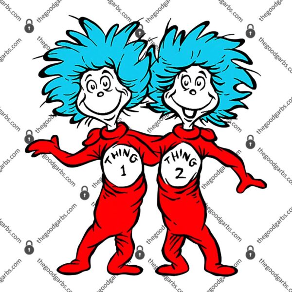 Dr. Seuss Thing 1 Thing 2 Buddies T-Shirt