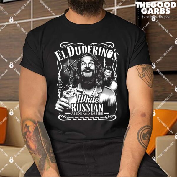 Duderino White Russian Big Lebowski Shirt