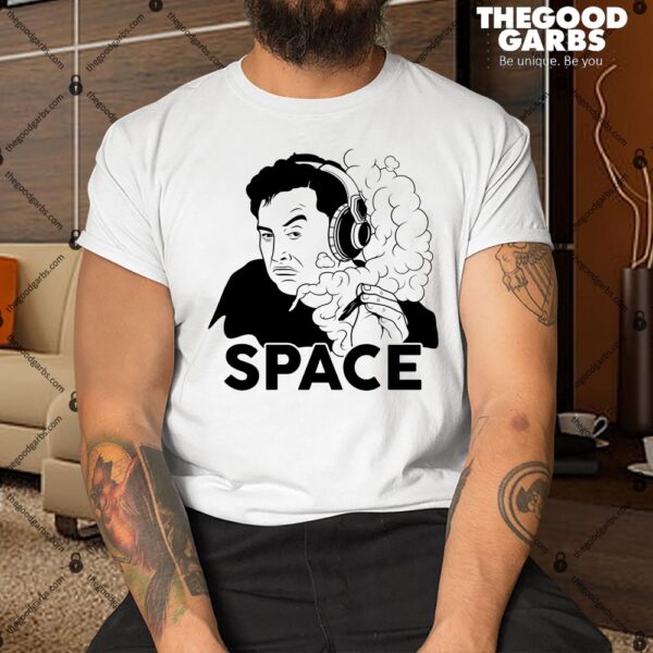 Elon Musk Smoking Weed Kids Shirt