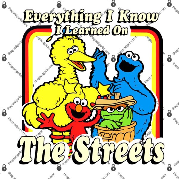 Everything I Know I Learned On The Streets T-Shirt