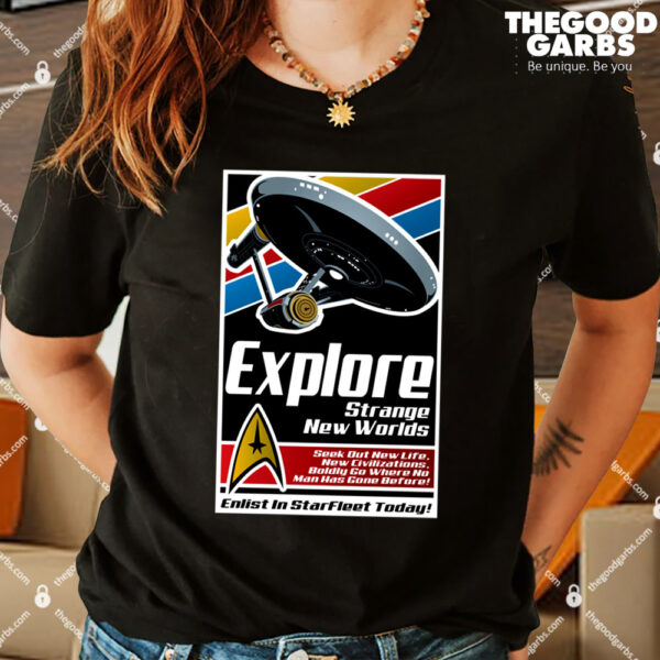 Explore Strange New Worlds Shirts