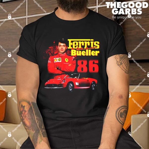 Ferris Bueller 86 Racing Shirt