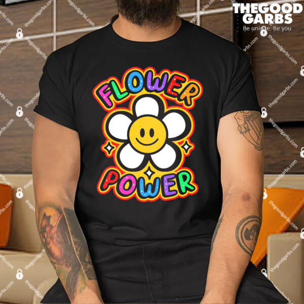 Flower Power Emoji T-Shirts