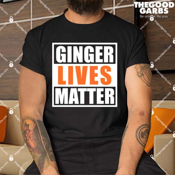 Ginger Lives Matter Funny Irish St Patrick's Day Shirts