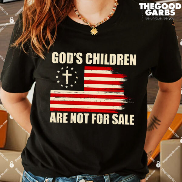 Gods Children Are Not For Sale Shirt