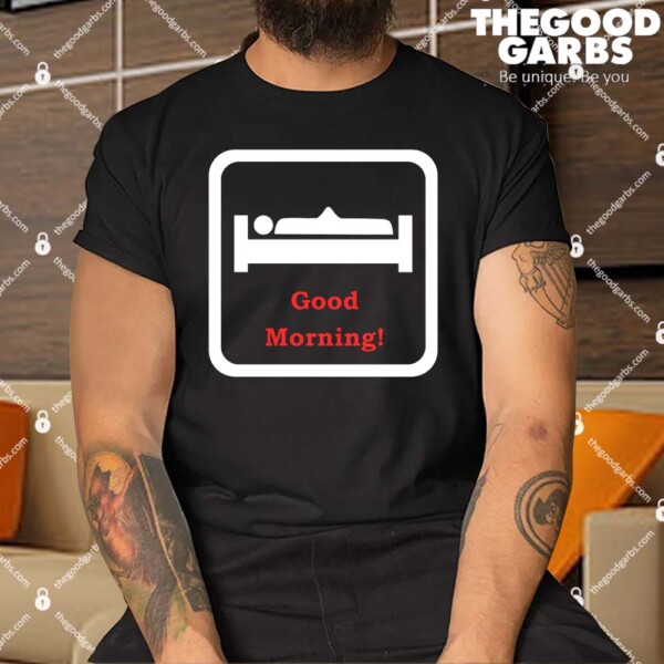 Good Morning Wood Funny Adult Humor Shirt