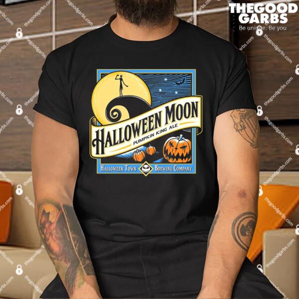 Halloween Moon Town Brewing Company Pumpkin King Ale Shirt