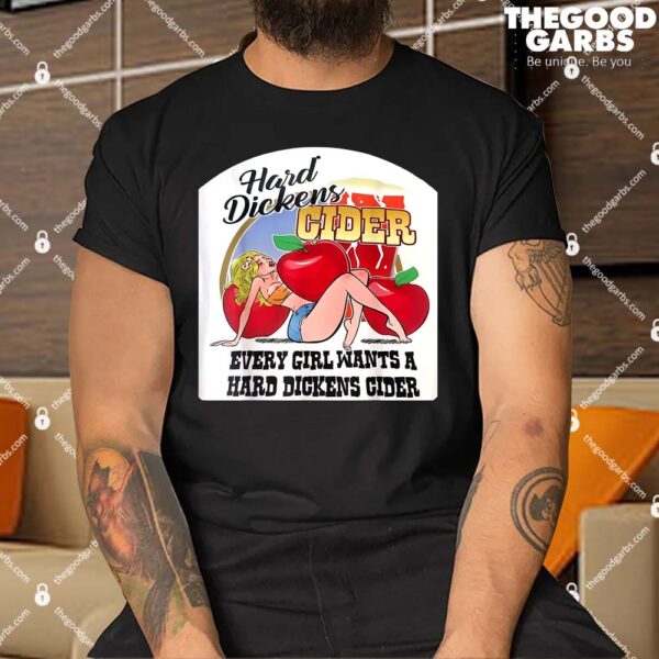 Hard Dickens Cider Shirt Funny Hard Dickens Cider Kids Shirt