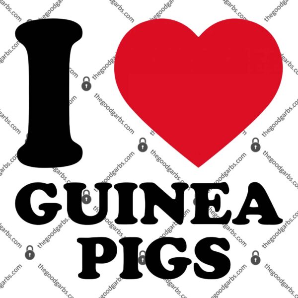 I Love Guinea Pigs T-Shirt