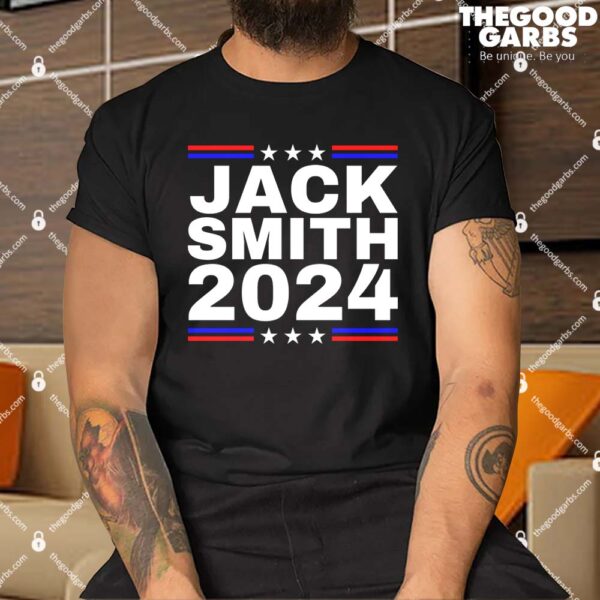 Jack Smith For President Jack Smith 2024 Karma Retro Us Flag Shirts