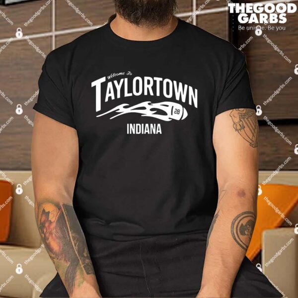 Jonathan Taylor Welcome To Taylortown Indiana Shirt