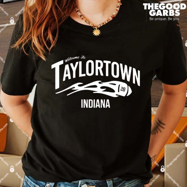 Jonathan Taylor Welcome To Taylortown Indiana Shirts