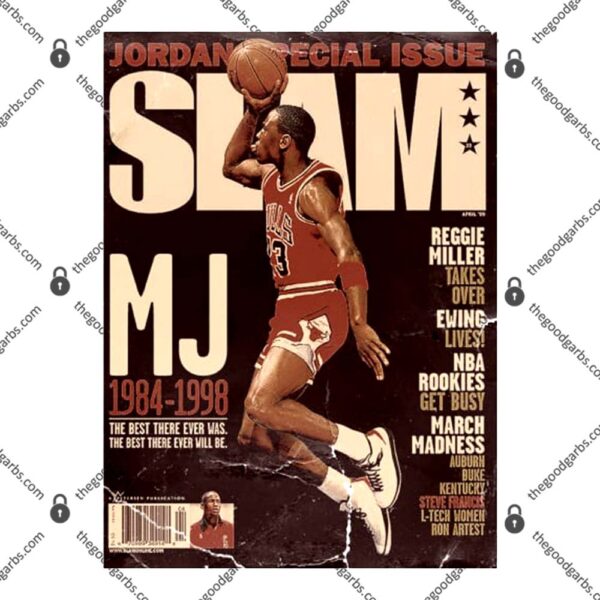 Jordan Slam Cover - Distressed T-Shirt
