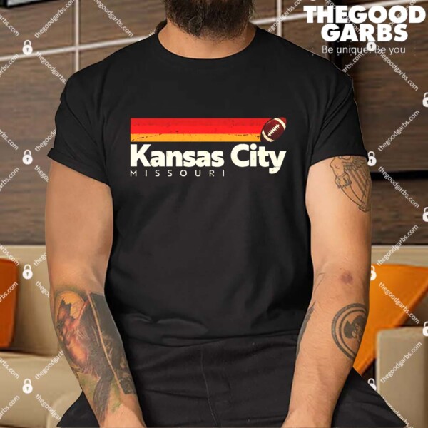 Kansas City Missouri Football Vintage Retro Shirt