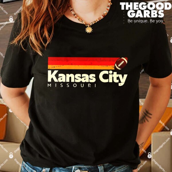 Kansas City Missouri Football Vintage Retro Shirts