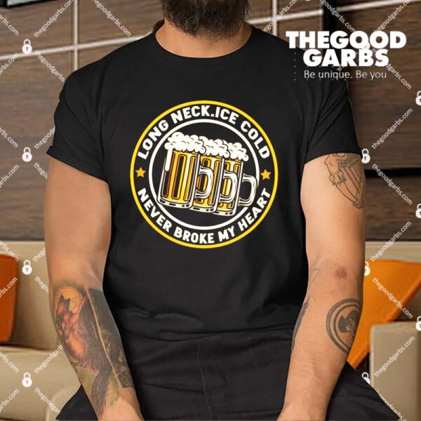 Luck Combs Long Neck Ice Cold Beer Vintage Drinking Shirt