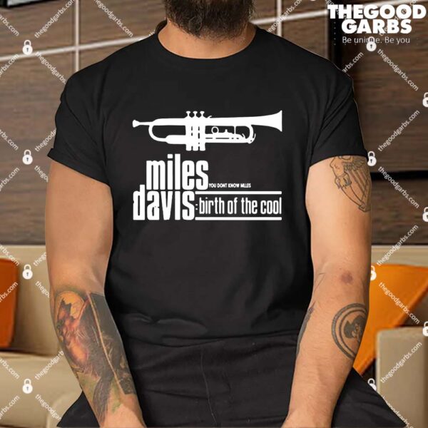 Miles Trumpet Davis Concert Shirt