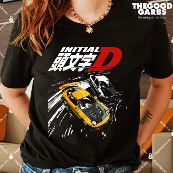 Mountain Drift Racing Initial D Tandems AE86 vs FD rx-7 Shirts