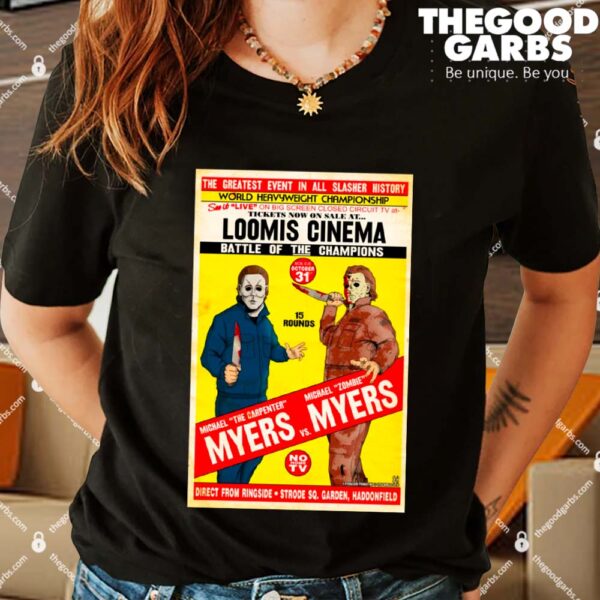 Myers vs Myers Funny Michael Myers Halloween Shirts
