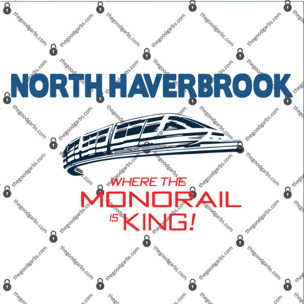 North Haver Brook Where The Monorail Is King T-Shirt