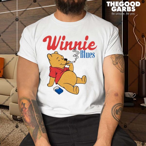 Pooh Winnie Blues Smoking Shirt