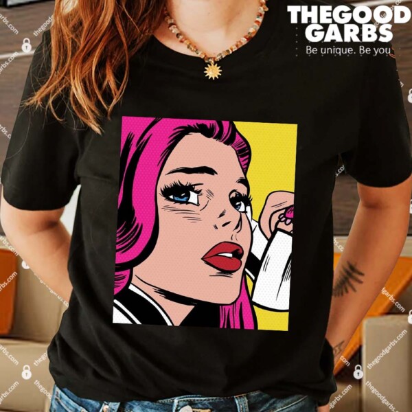 Pop Art Girl Phone Shirts