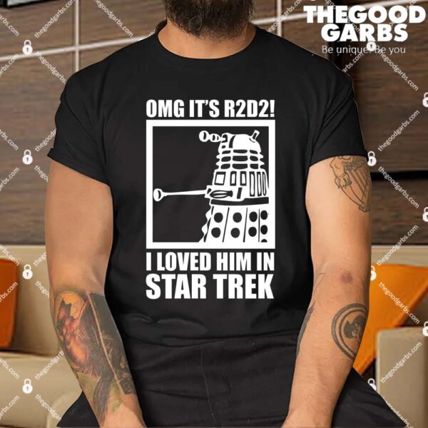 R2d2 Dalek Star Wars Dr Who Trek Funny Shirt
