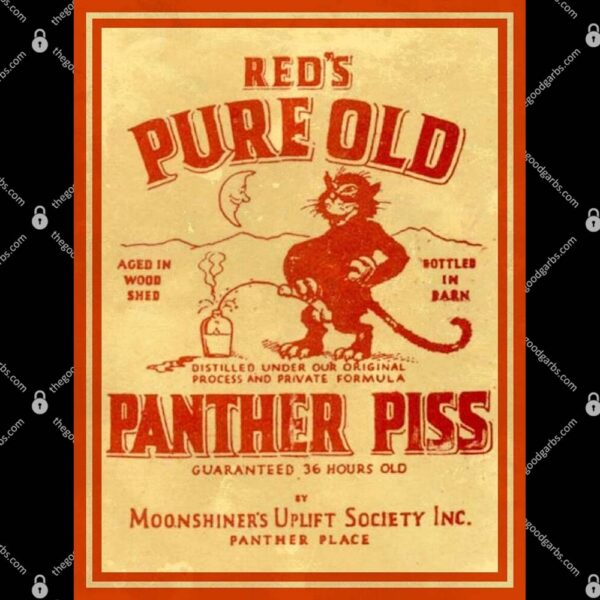 Red's Pure Old Panther Piss T-Shirt