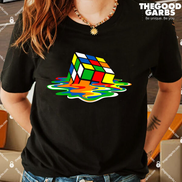 Rubicks Cube Melting T-Shirts