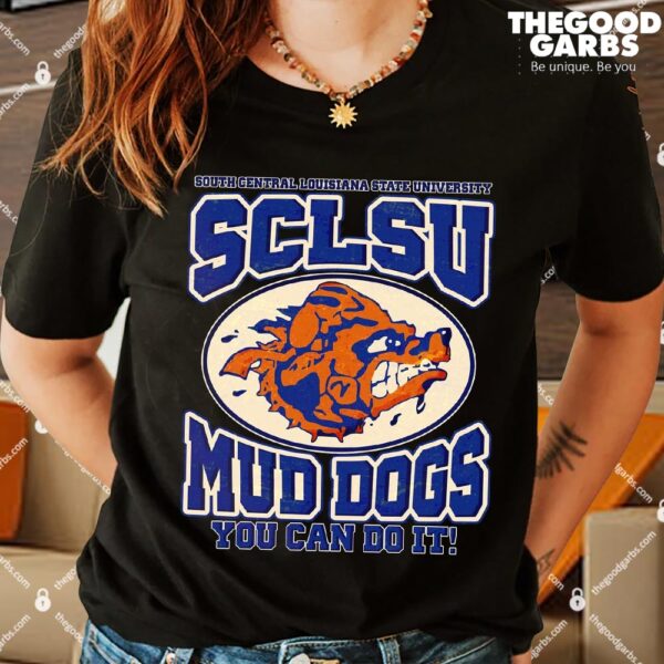 SCLSU Mud Dogs Classic Football T-Shirts