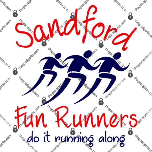 Sandford Fun Runners Do It Running Along T-Shirt