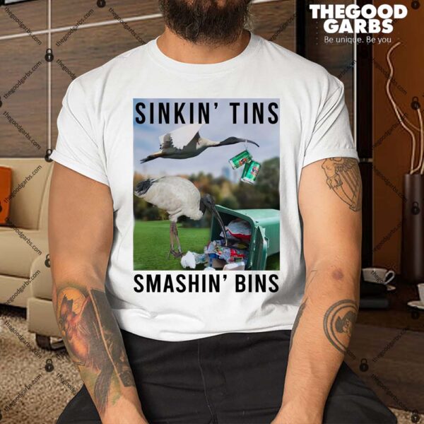Sinkin Tins Smashing Bins Shirt