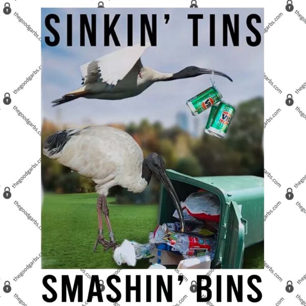 Sinkin Tins Smashing Bins T-Shirt