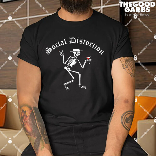 Social Distortion Skeleton Shirt