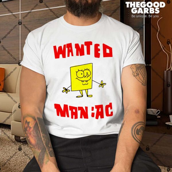 SpongeBob SquarePants Wanted Maniac Shirt