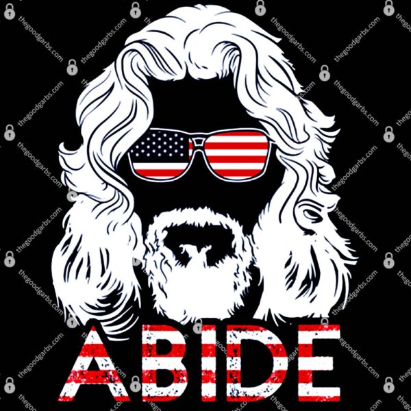 The Big Lebowski USA abide T-shirt
