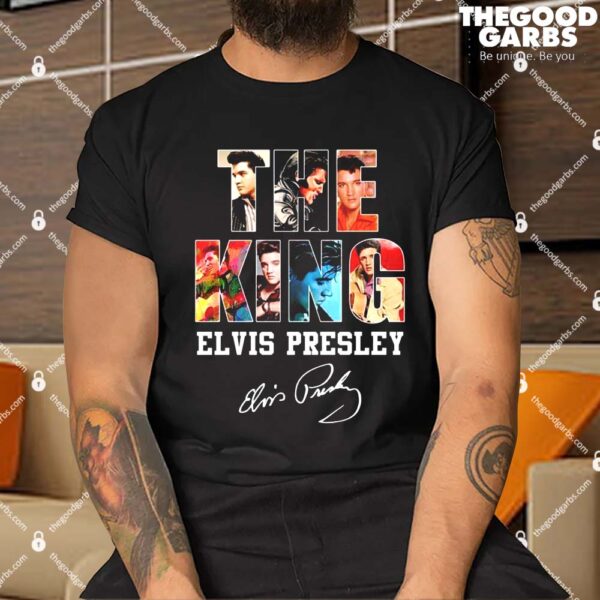 The King Elvis Presley Signatures Shirts
