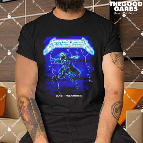 The Mandalorian Blast The Lightning Metallica Shirt