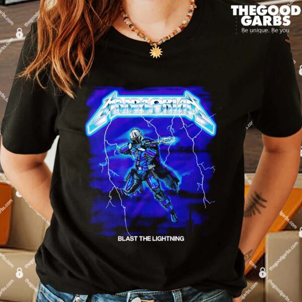 The Mandalorian Blast The Lightning Metallica Shirts