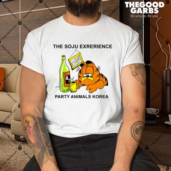 The Soju Exrerience Party Aniamals Korea Shirt