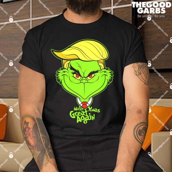 Trump Grinch Make Christmas Great Again Shirt