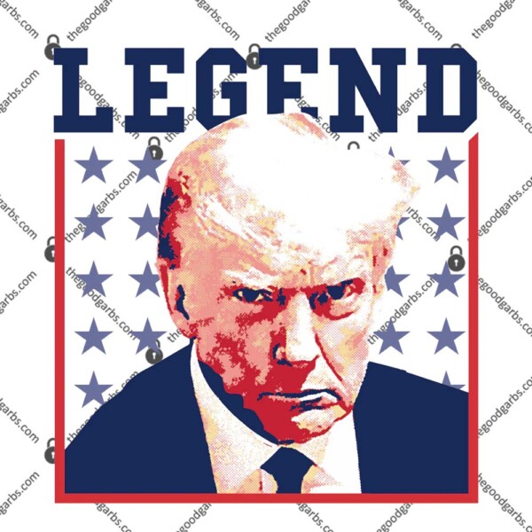 Trump Mugshot Legends II Pocket T-Shirt